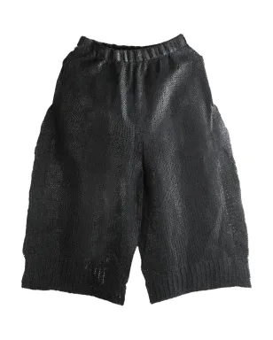 Issey Miyake エラスティック付きパンツ IM58KF282 ブラック - サムネイル1
