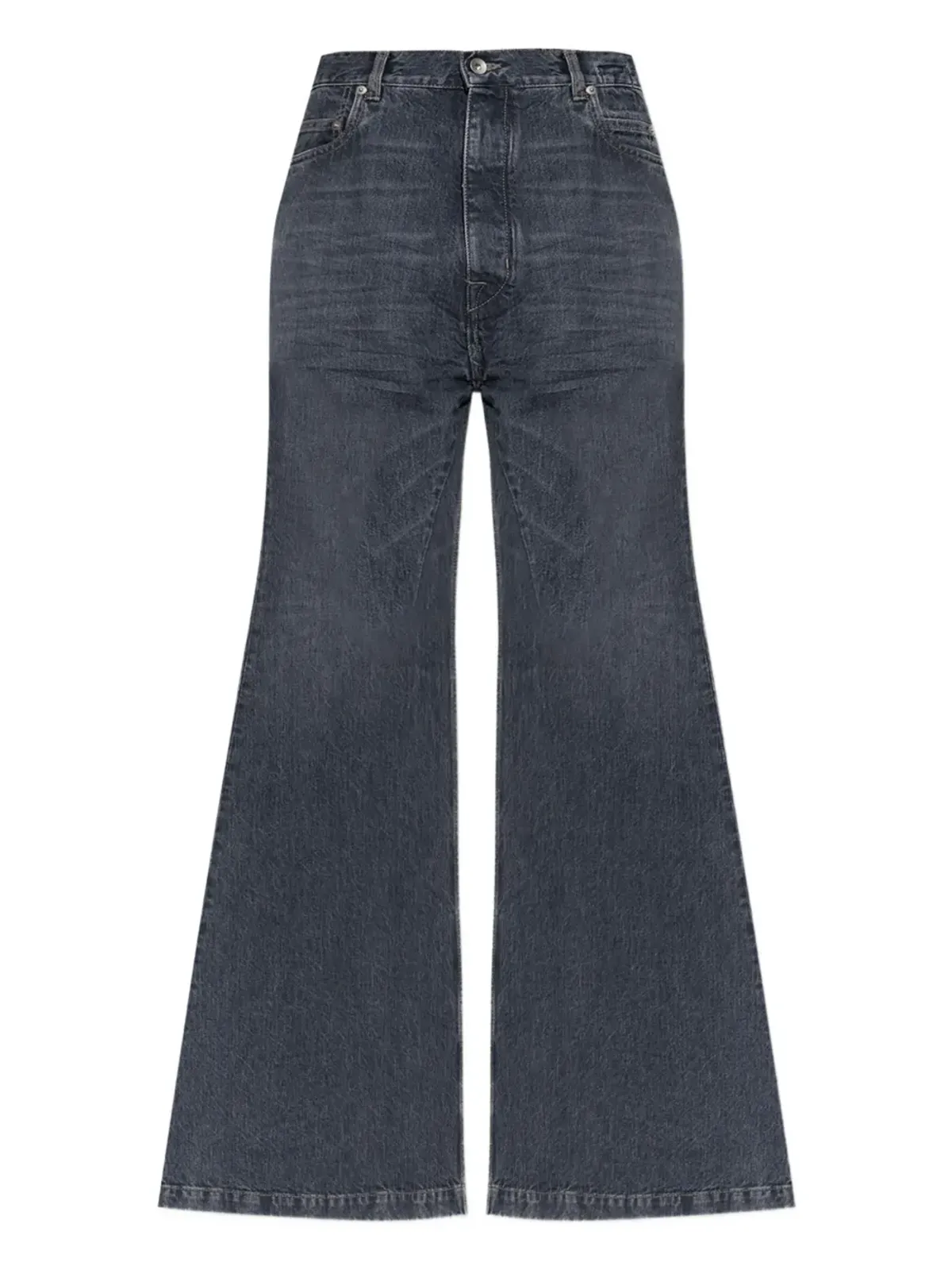 Rick Owens DRKSHDW コットンデニムジーンズ（ワイドレッグ） - 画像1