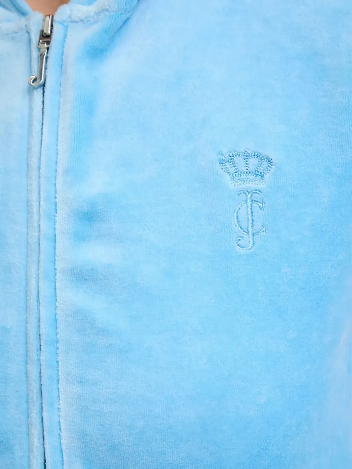 Juicy Couture 刺繍ロゴ入りジップアップフーディ - 画像5