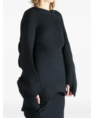Issey Miyake アシンメトリックセーター - サムネイル4