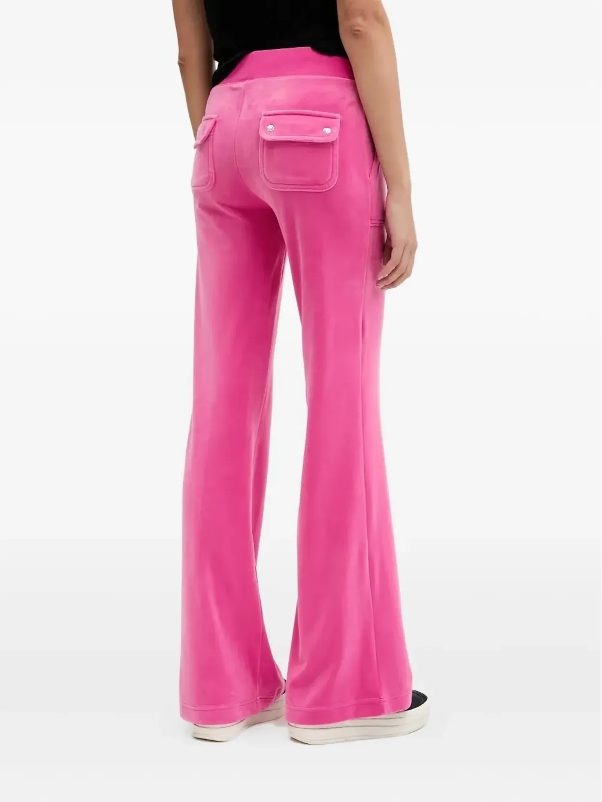 Juicy Couture flap-pocket drawstring trousers - Pink - 画像2