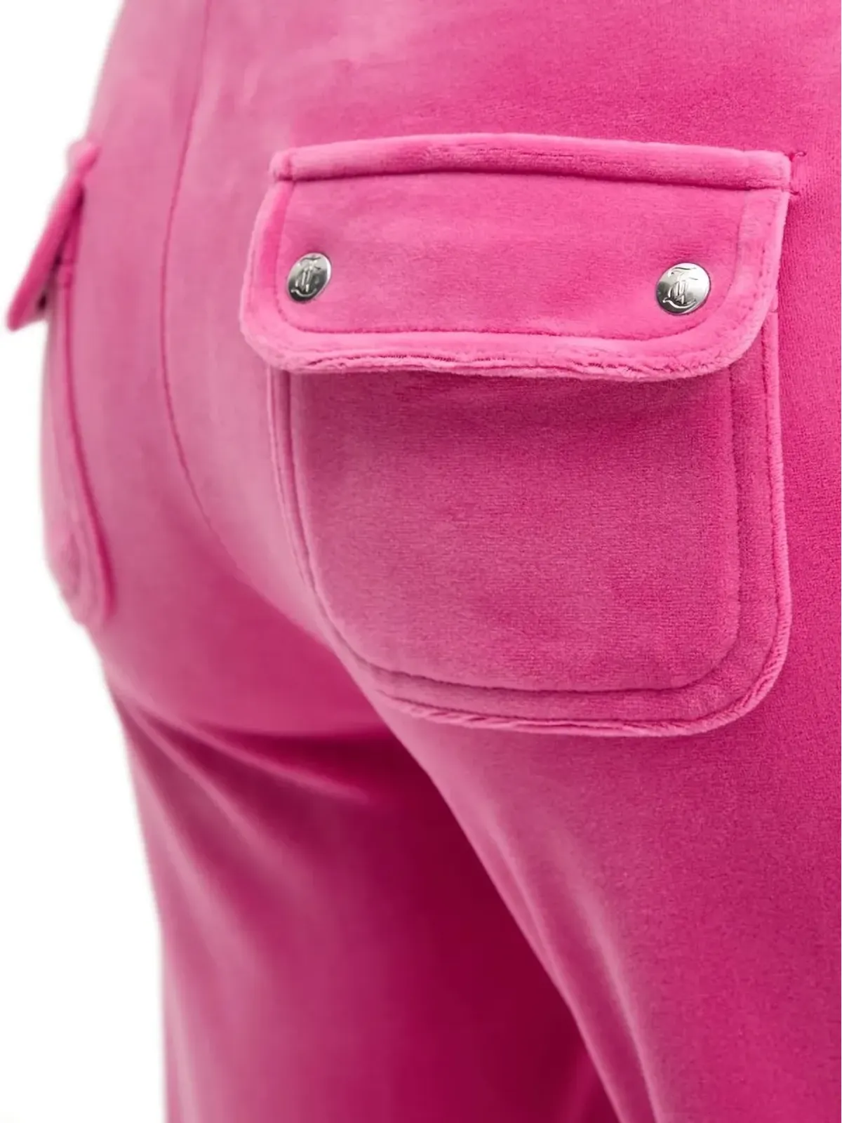 Juicy Couture flap-pocket drawstring trousers - Pink - 画像3
