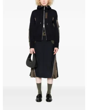 sacai プリーツディテールスカート - サムネイル2