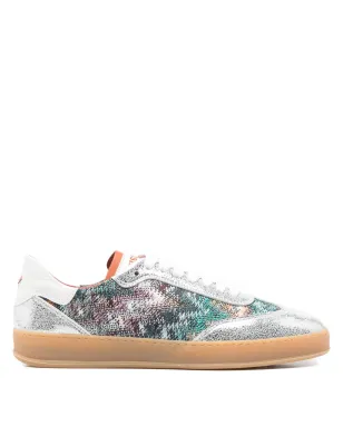 Missoni パターンレザー スニーカー - サムネイル1