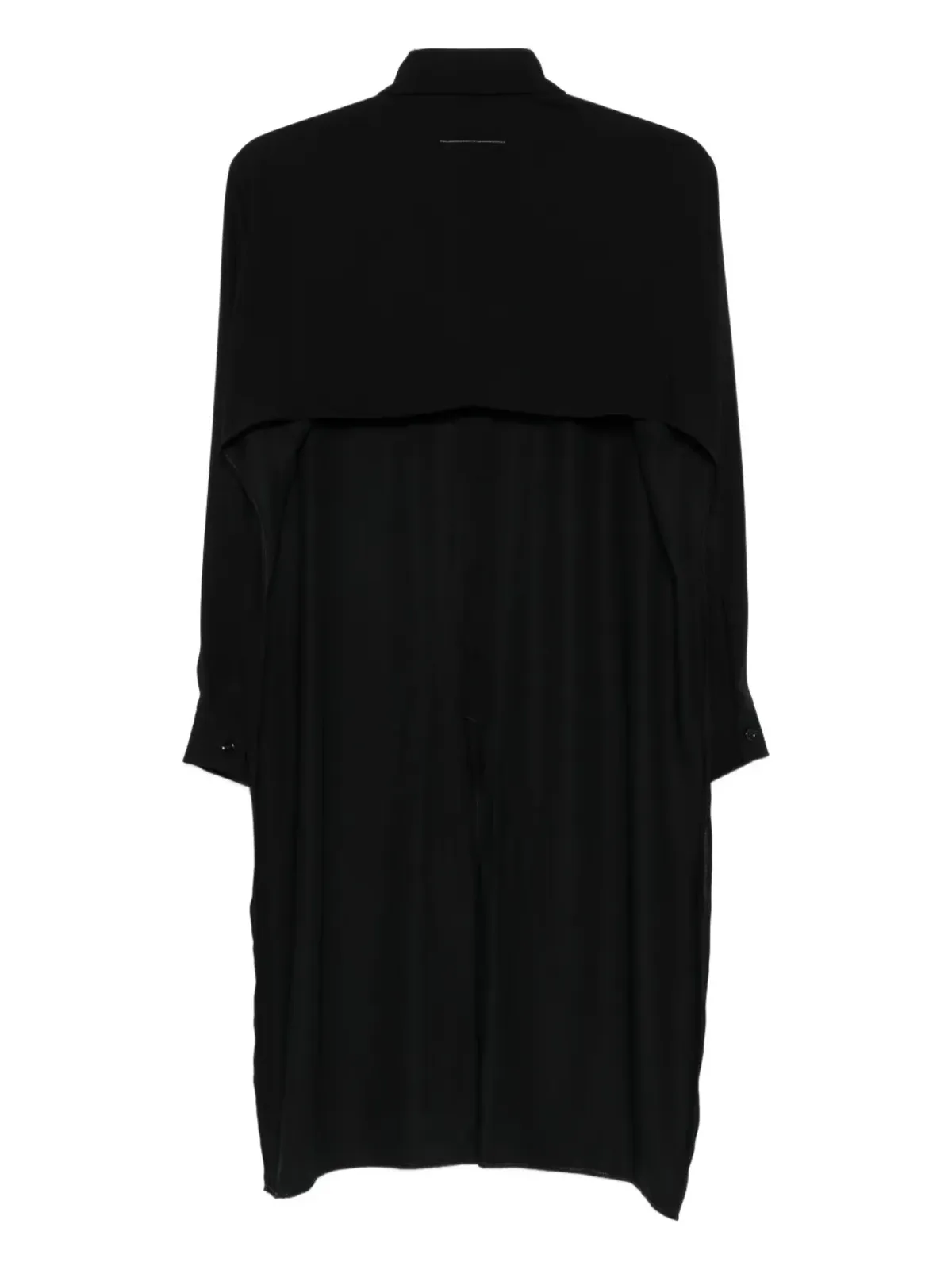 MM6 Maison Margiela 長袖シャツ ブラック - 画像2