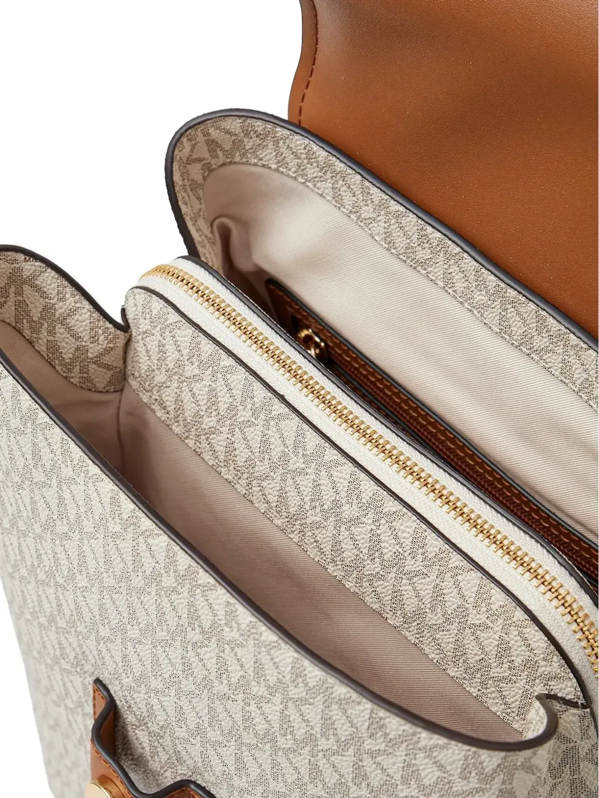 Michael Kors モノグラムフラップバックパック - 画像3