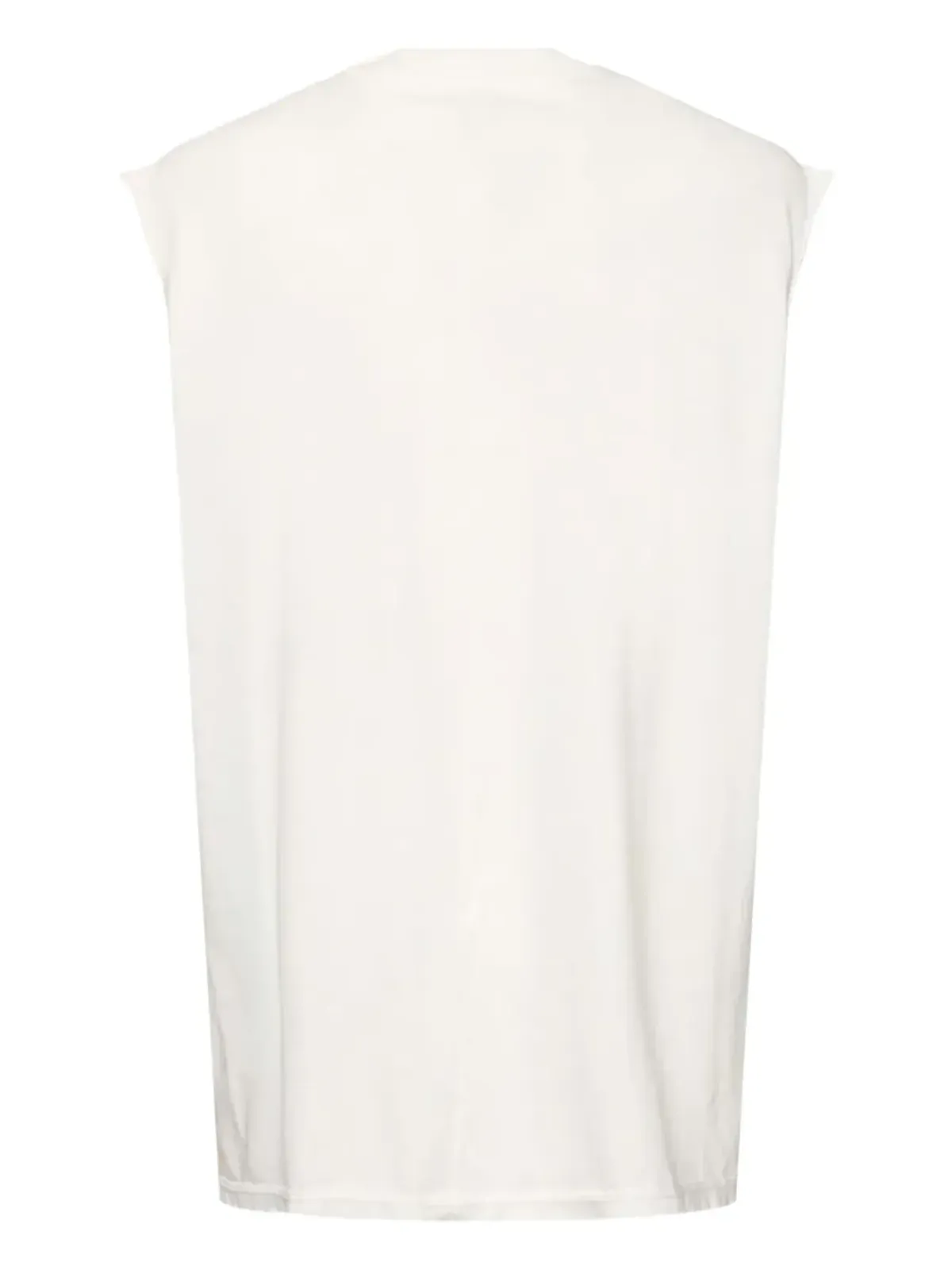 Rick Owens DRKSHDW 生縁ノースリーブタンクトップ - 画像3