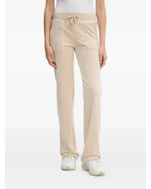 Juicy Couture パッチポケット ベロア トラックパンツ - サムネイル1