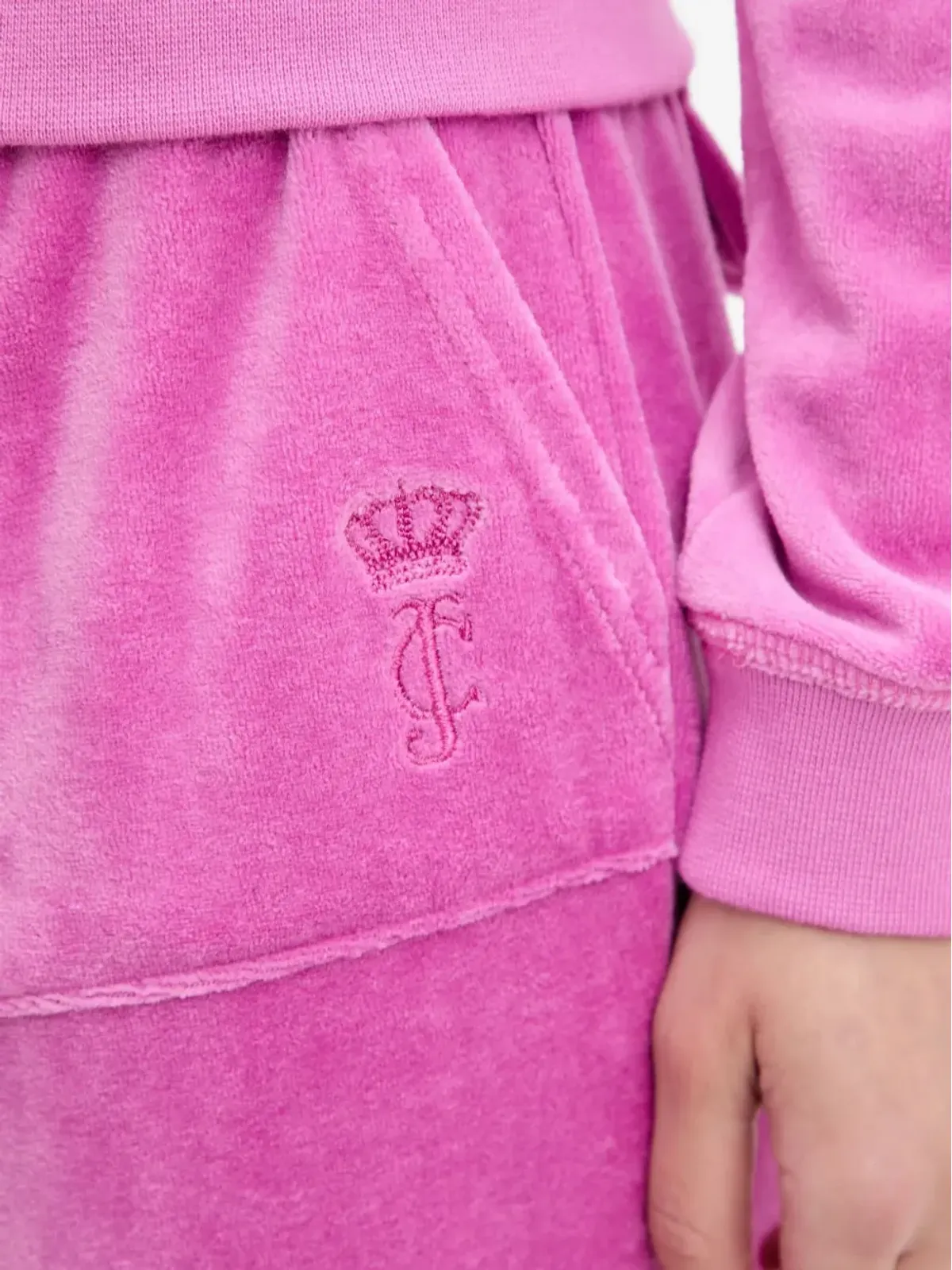 Juicy Couture 刺繍パッチポケットパンツ - 画像4