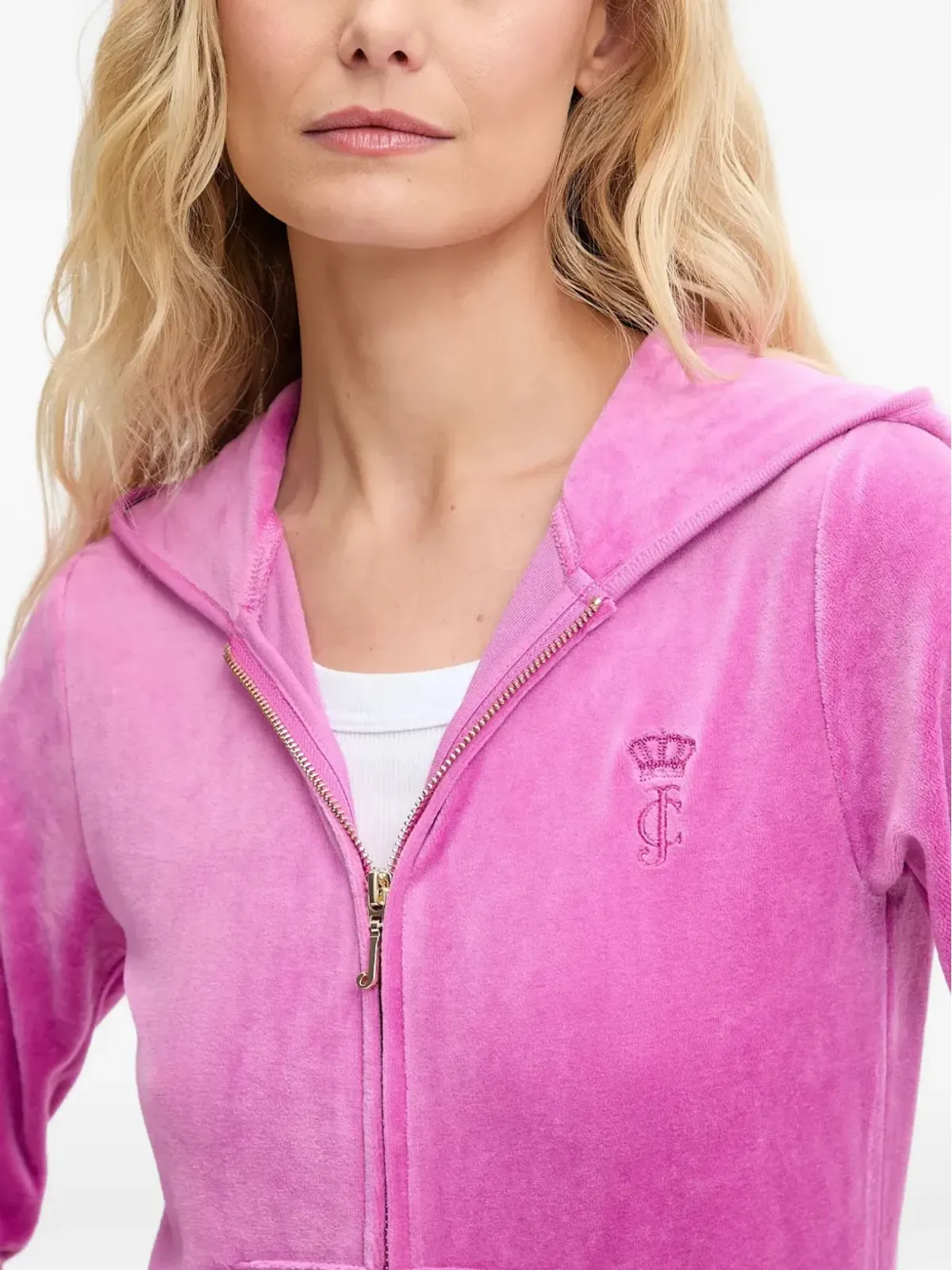Juicy Couture 刺繍ロゴフーディ - 画像4
