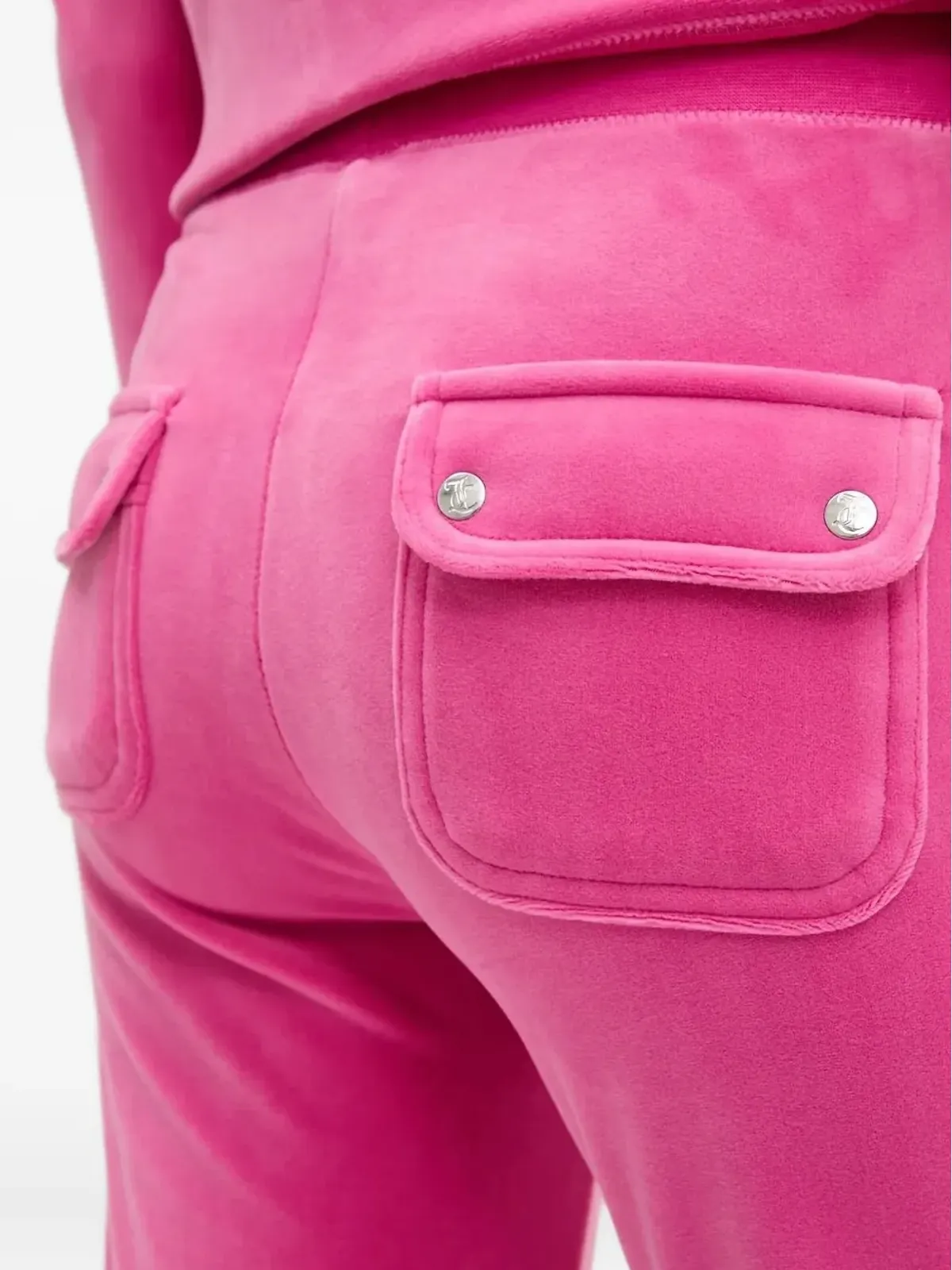 Juicy Couture フラップポケットパンツ ピンク - 画像3