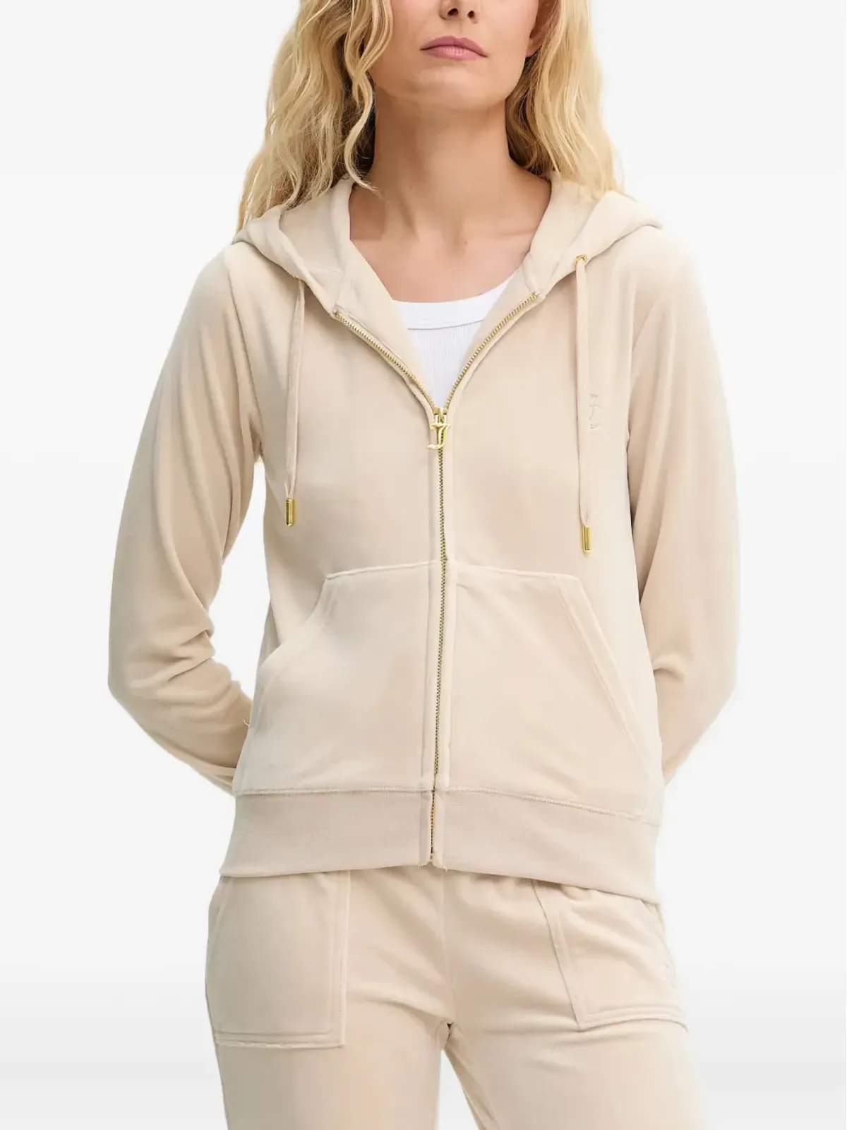 Juicy Couture 刺繍入りジップアップジャケット - 画像1