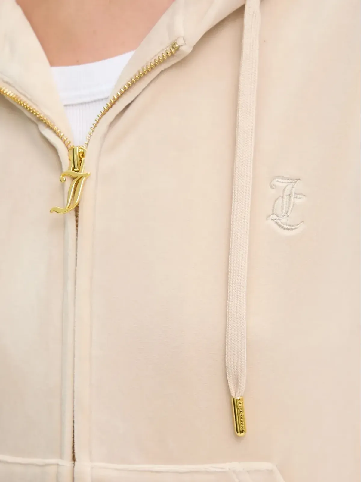 Juicy Couture 刺繍入りジップアップジャケット - 画像5