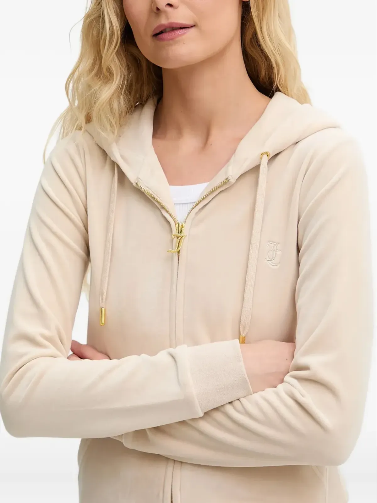 Juicy Couture 刺繍入りジップアップジャケット - 画像4