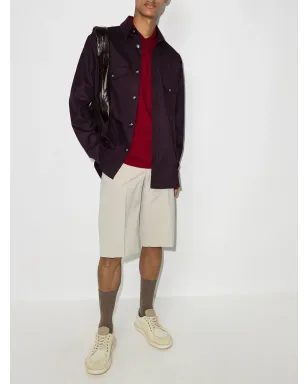 Lacoste ロゴパッチ ピケ ポロシャツ - レッド - サムネイル5