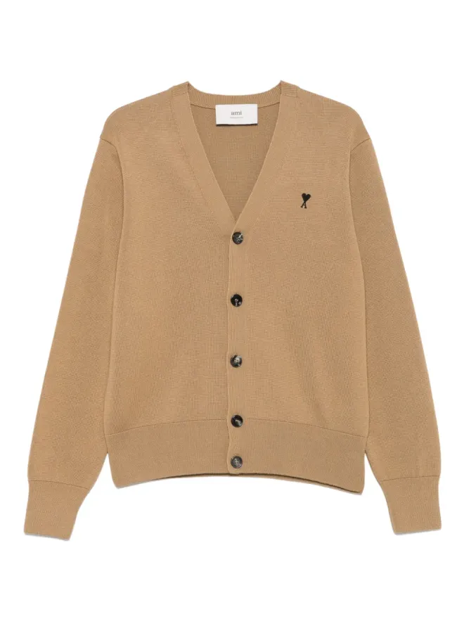 AMI Paris AMI Paris 刺繍入り ボタン留め カーディガンの商品画像