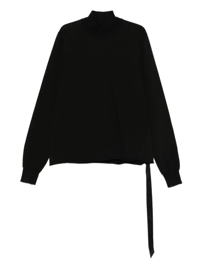 Rick Owens DRKSHDW Rick Owens DRKSHDW ハイネック コットン スウェットシャツの商品画像