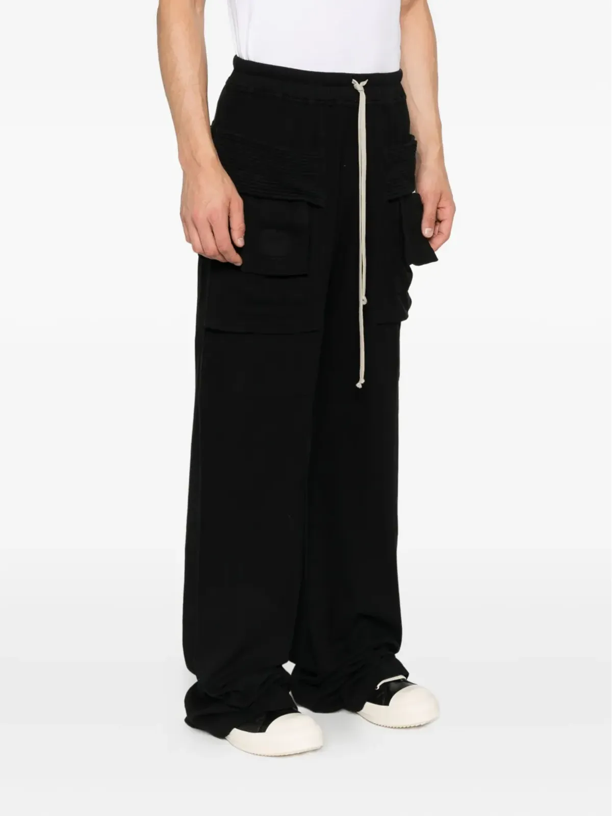 Rick Owens DRKSHDW カーゴポケット付きトラックパンツ - 画像3
