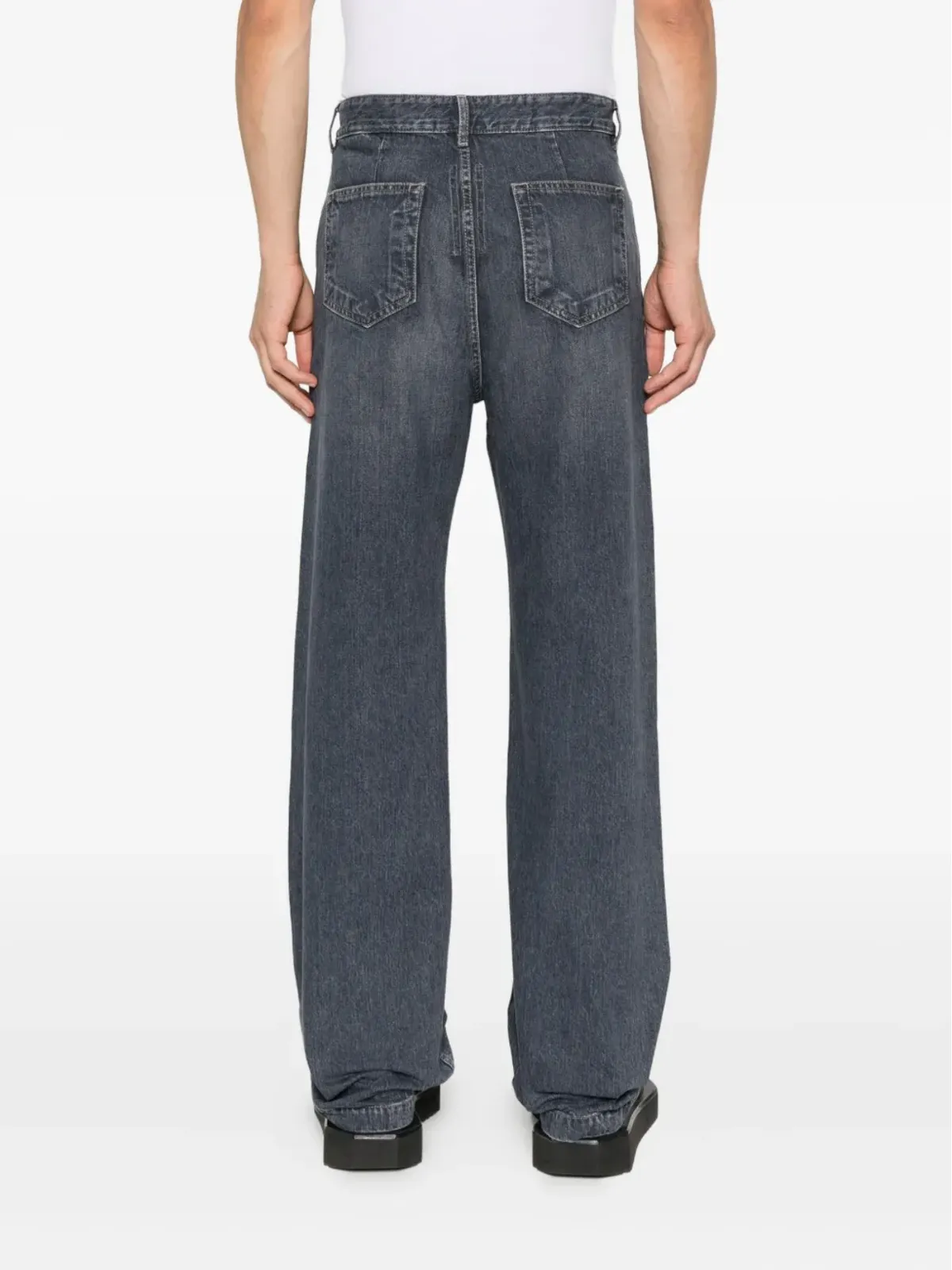Rick Owens DRKSHDW ファイブポケット デザイン ジーンズ - 画像4