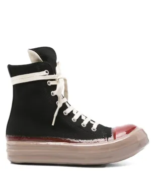 Rick Owens DRKSHDW ハイトップレースアップスニーカー - サムネイル1