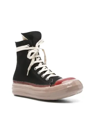 Rick Owens DRKSHDW ハイトップレースアップスニーカー - サムネイル2
