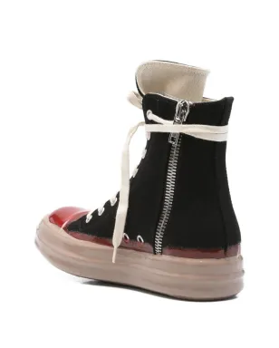 Rick Owens DRKSHDW ハイトップレースアップスニーカー - サムネイル3