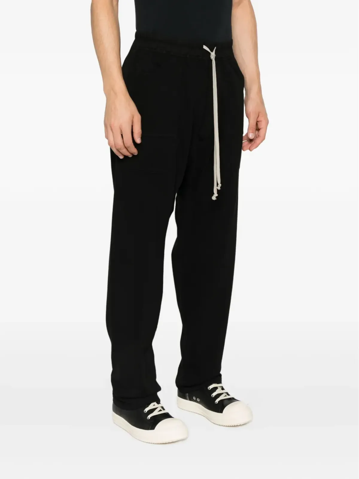 Rick Owens DRKSHDW ドローストリング・ドロップクロッチ・トラウザー - 画像3