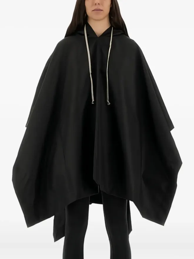 Rick Owens DRKSHDW Rick Owens DRKSHDW Concordians drawstring ponchoの商品画像