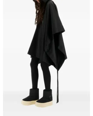 Rick Owens DRKSHDW Concordians drawstring poncho - サムネイル2