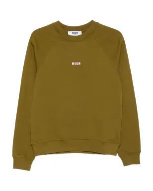 MSGM ラグランスリーブ ロゴ入りスウェットシャツ - サムネイル1