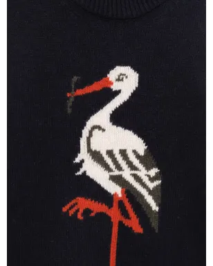 Duran Lantink Heron sweater - Black - サムネイル3