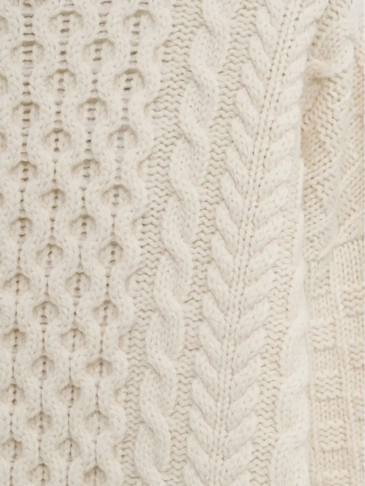 Duran Lantink ケーブルニット テクスチャード ミニドレス - Neutrals - 画像3