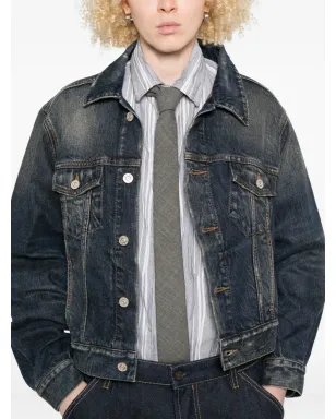 Balenciaga オフショルダーデニムジャケット - サムネイル5