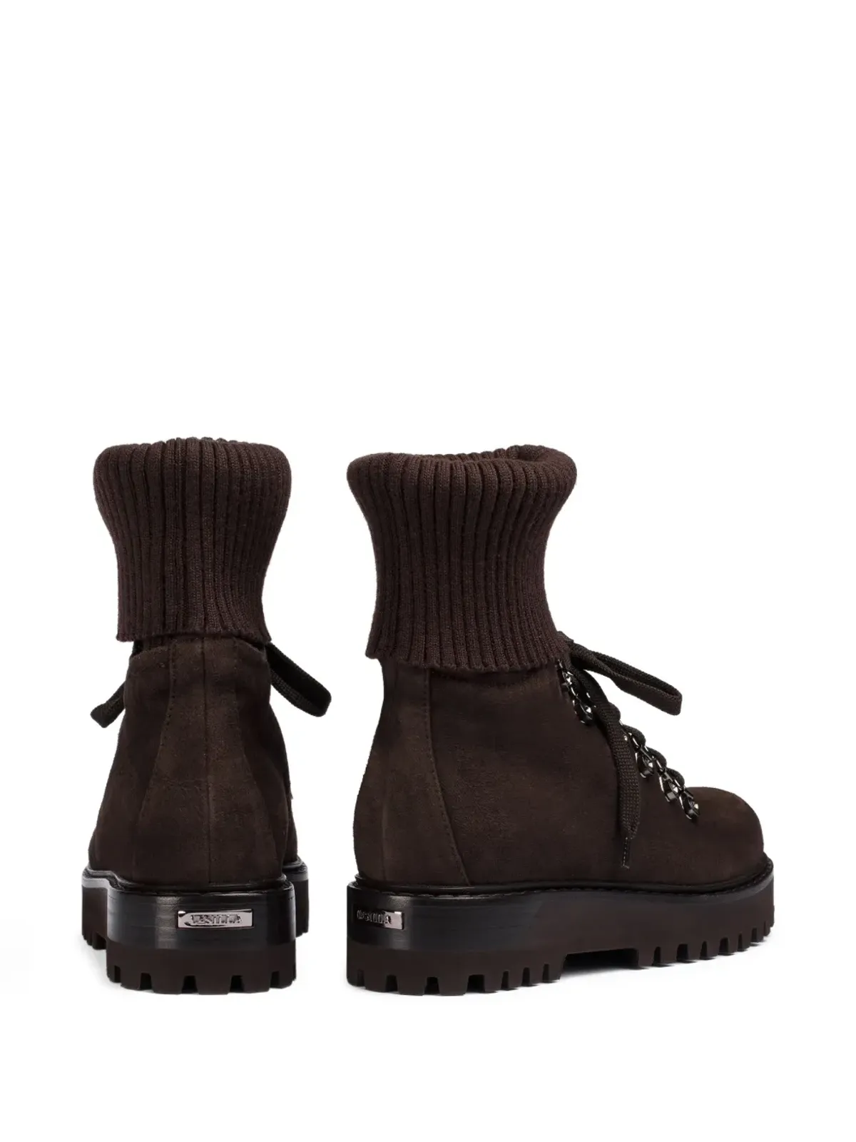 Le Silla St. Moritz ニットカフ アンクルブーツ - 画像2