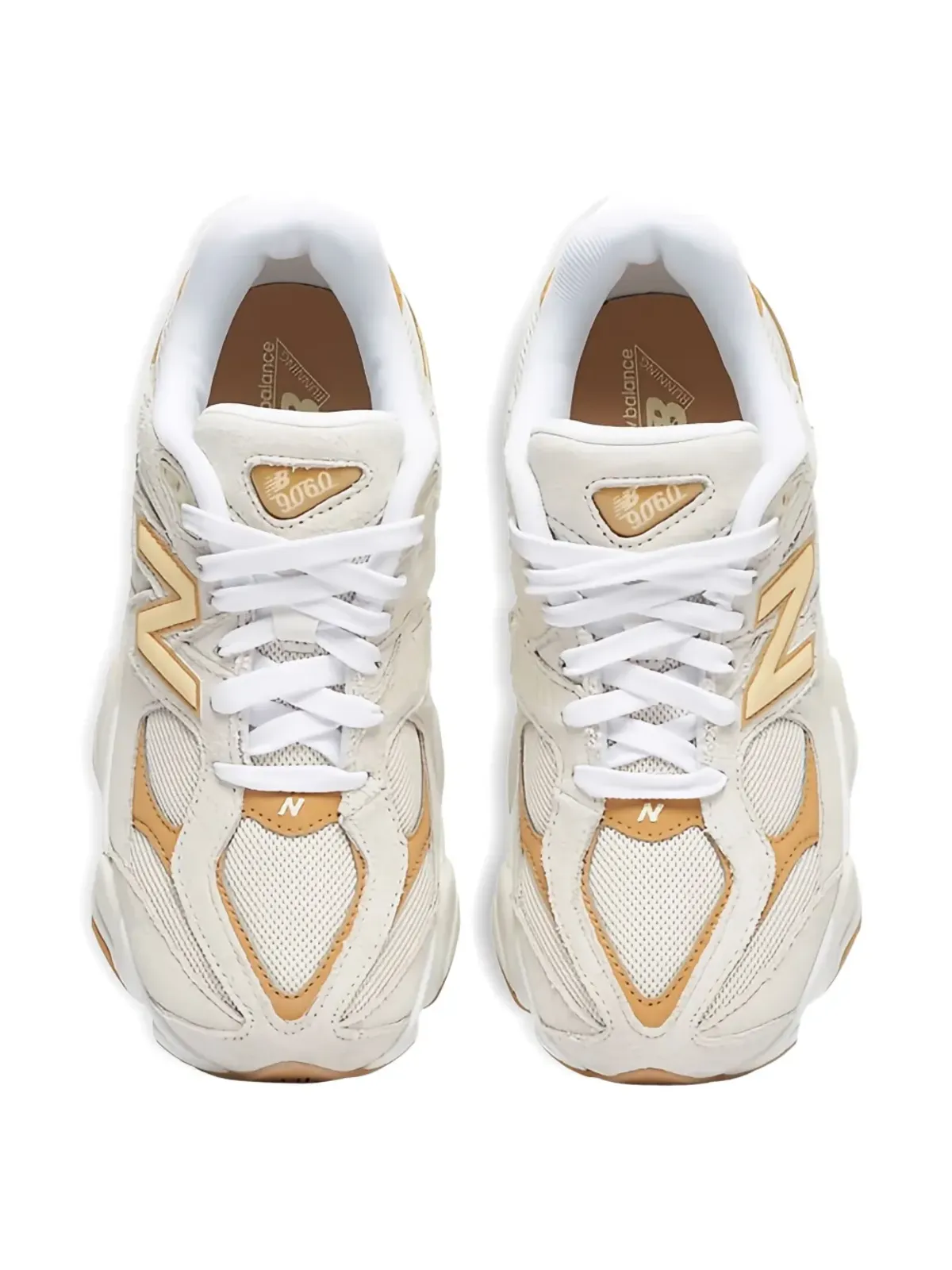New Balance Kids 9060 Sea Salt Dolce スニーカー - 画像2