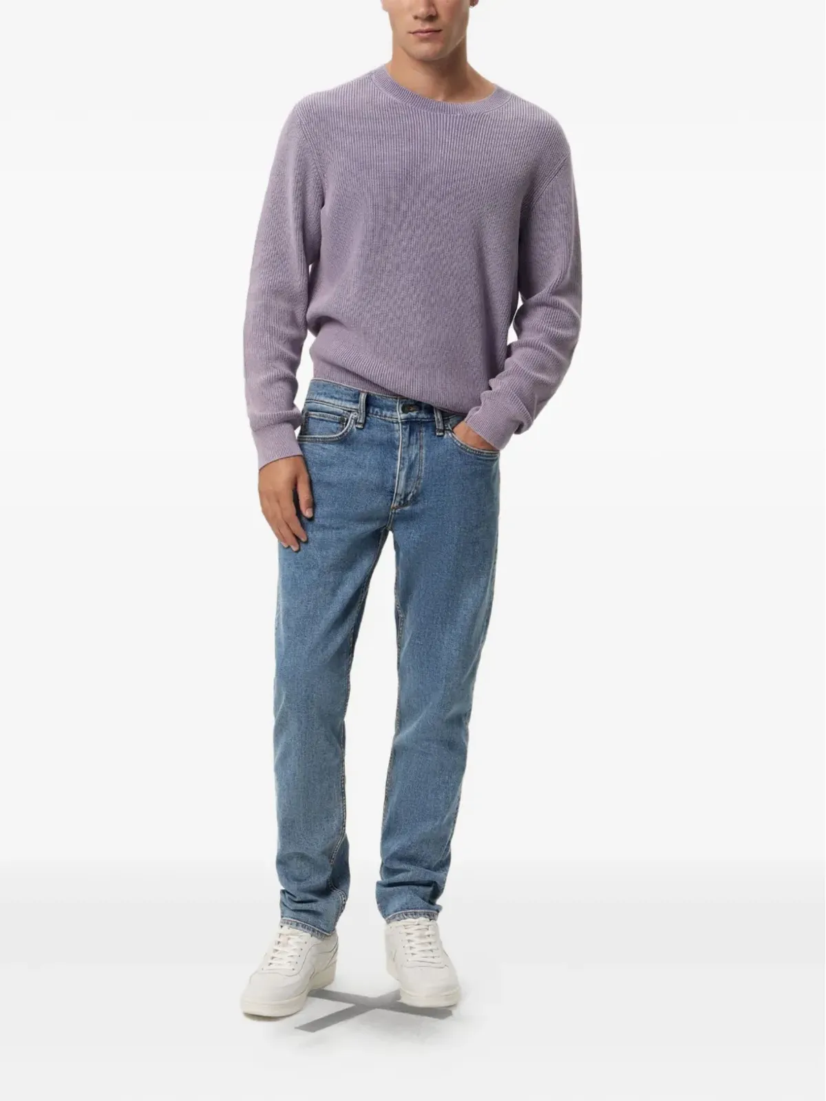 rag & bone ベルトループジーンズ ブルー - 画像2
