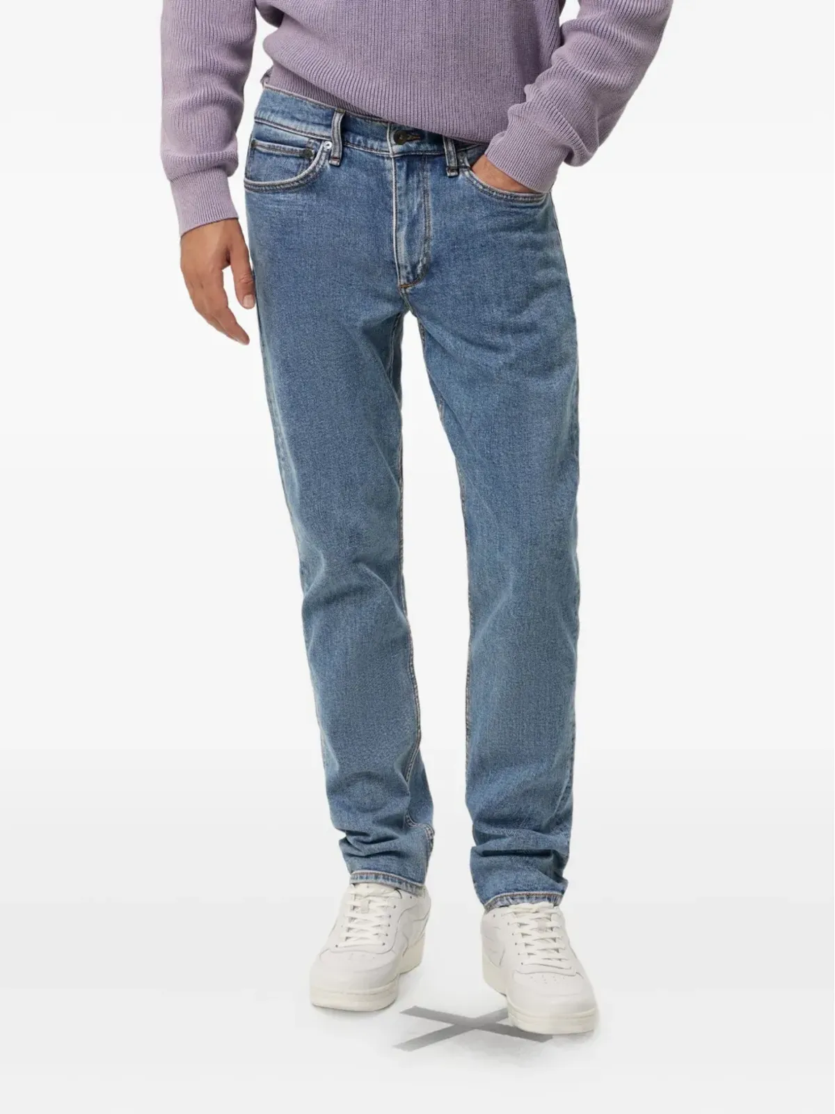 rag & bone ベルトループジーンズ ブルー - 画像3