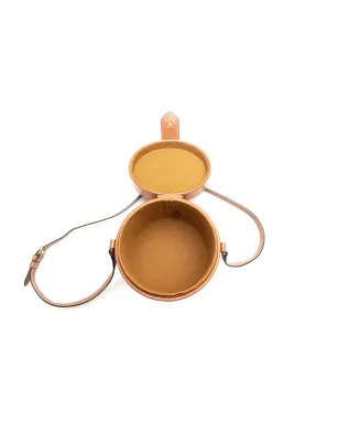 Celine ビンテージ 2020 Medium Triomphe Coated Canvas Tambour crossbody bag - Brown - サムネイル5