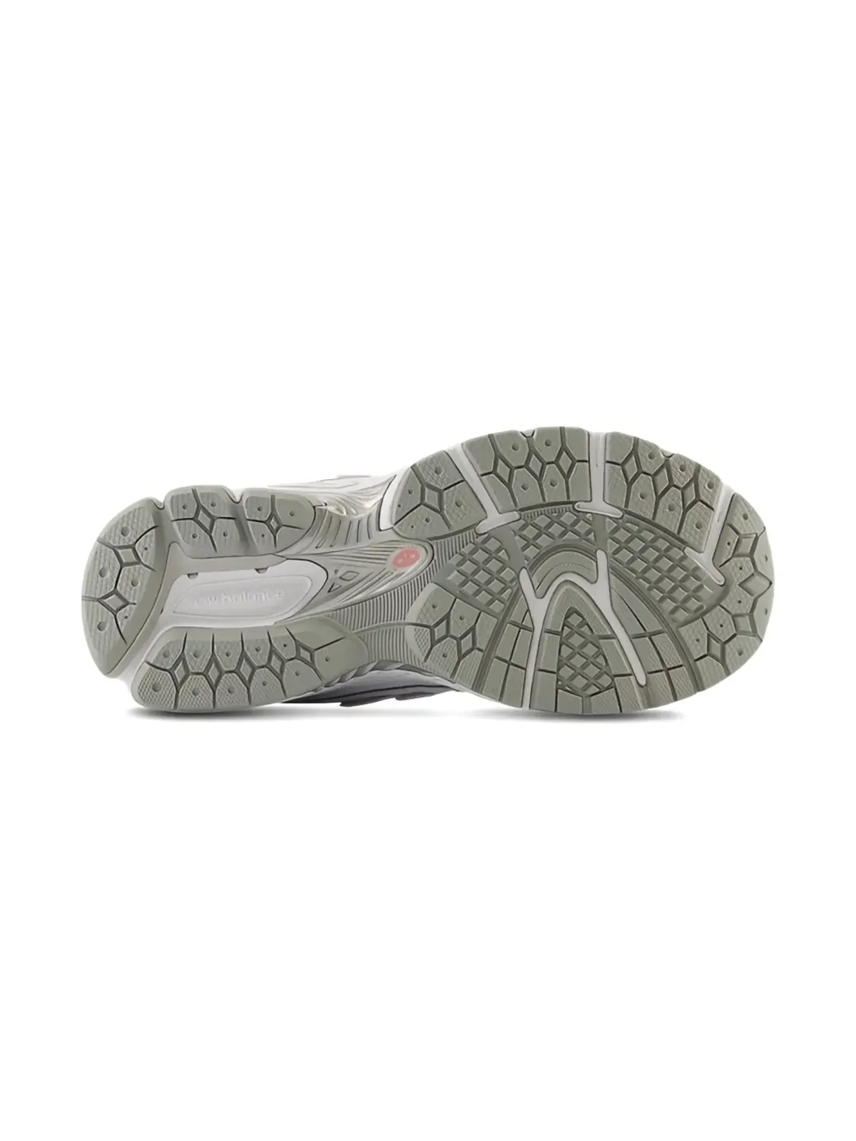 New Balance Kids 1906R ホワイト サンフェード レッド スニーカー - 画像2