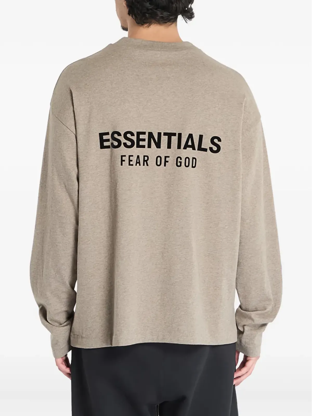 FEAR OF GOD ESSENTIALS クルーネック ロングスリーブ Tシャツ - グレー - 画像4
