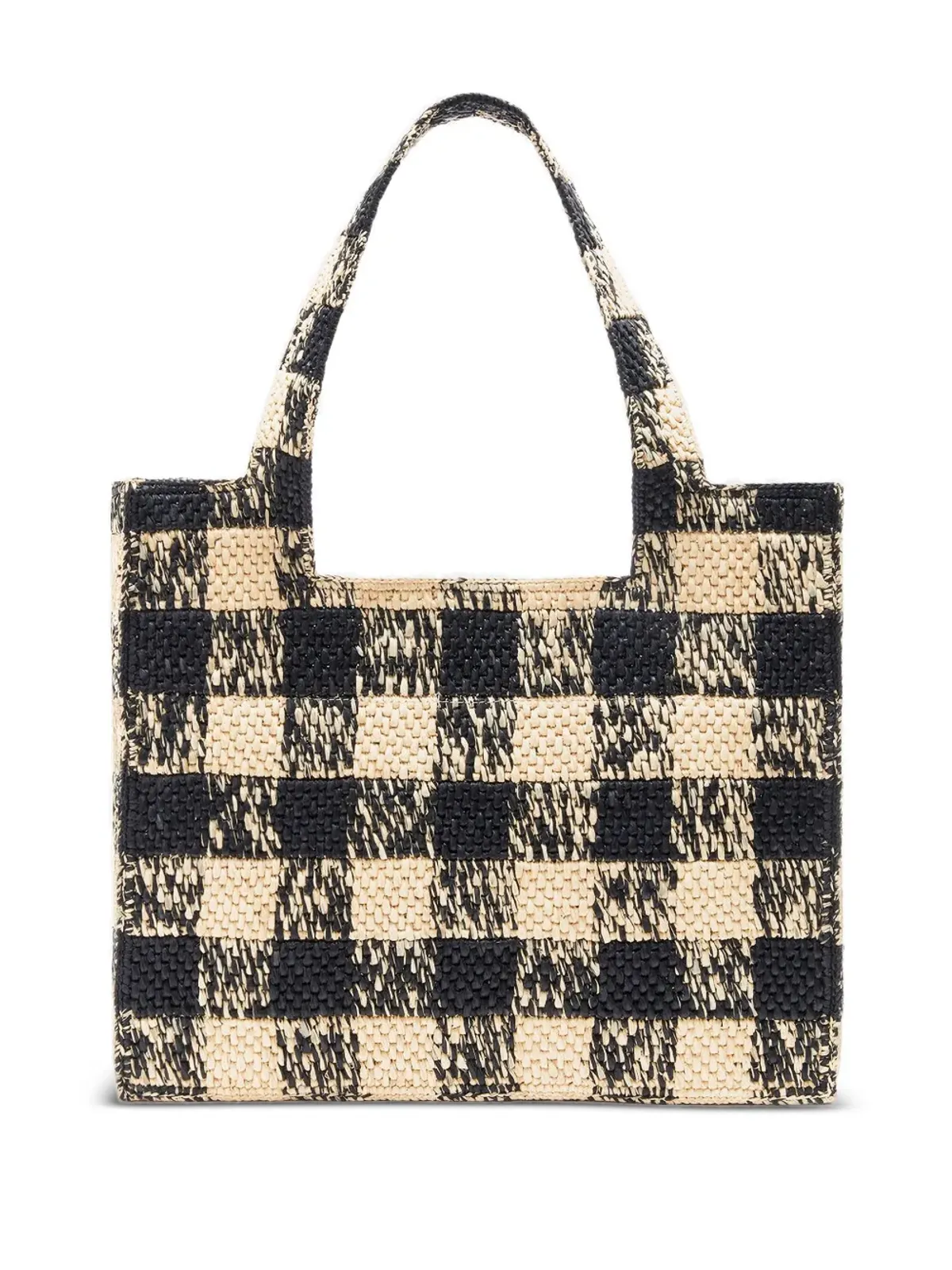 LOEWE フォント チェッカーボード ロゴ トートバッグ - 画像3