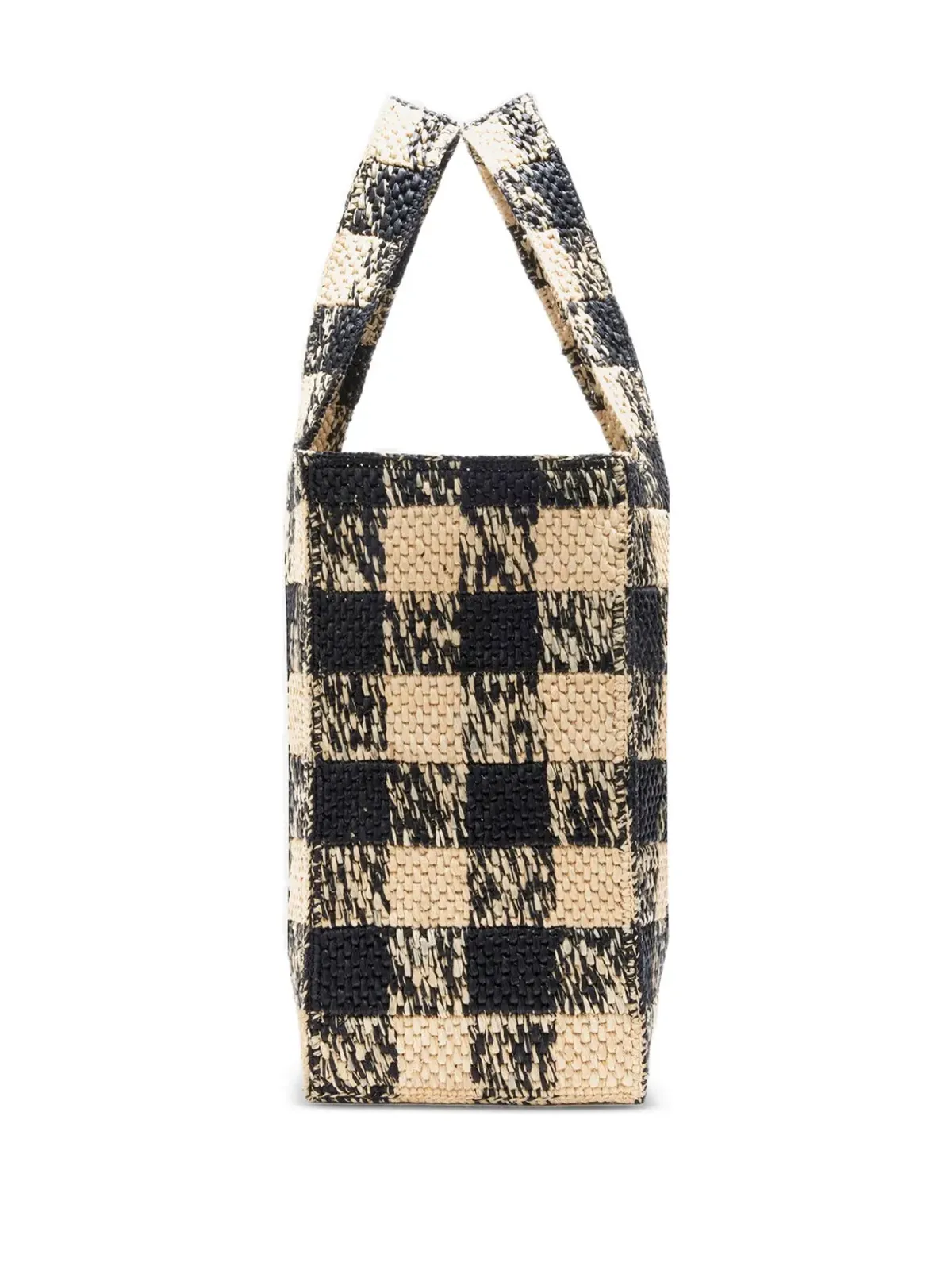 LOEWE フォント チェッカーボード ロゴ トートバッグ - 画像4