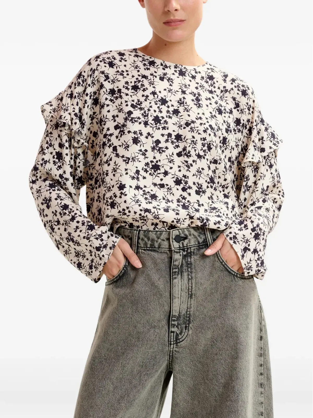 Essentiel Antwerp Isolde ブラウス - 画像4