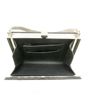 Louis Vuitton Pre-Owned 2001 Monogram Satin Ange PM ハンドバッグ - ブラック - サムネイル5