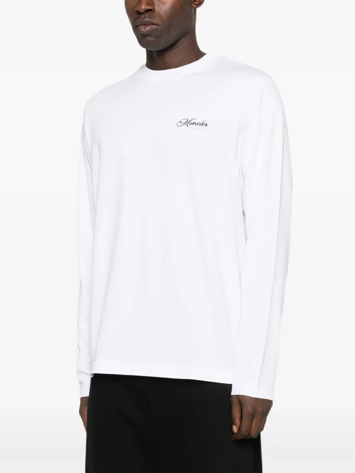 Moncler ロゴ刺繍入り長袖Tシャツ - 画像3