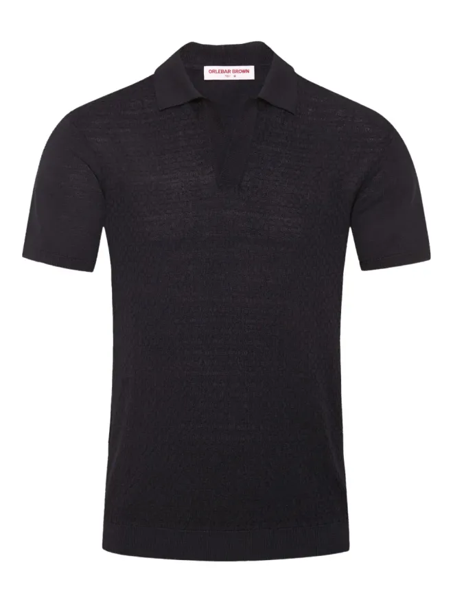 Orlebar Brown Orlebar Brown Horton シルクコットンブレンド Tシャツ - ブルーの商品画像