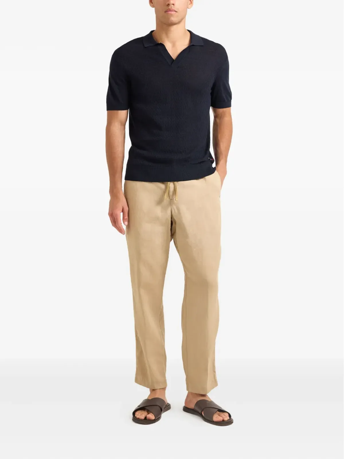 Orlebar Brown Horton シルクコットンブレンド Tシャツ - ブルー - 画像2