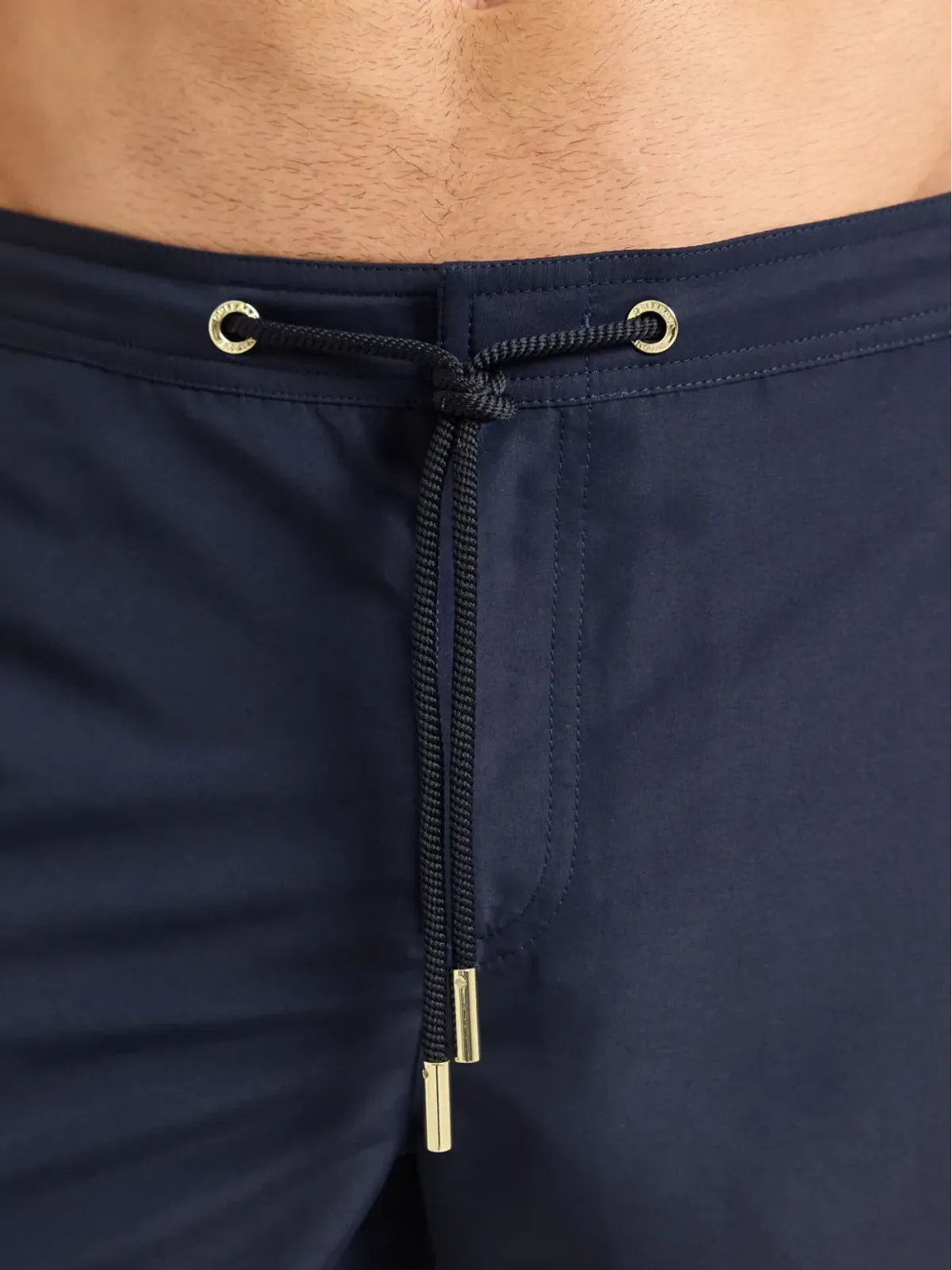 Orlebar Brown Bulldogストライプ・ドローコード付きスイムショーツ（ブルー） - 画像3