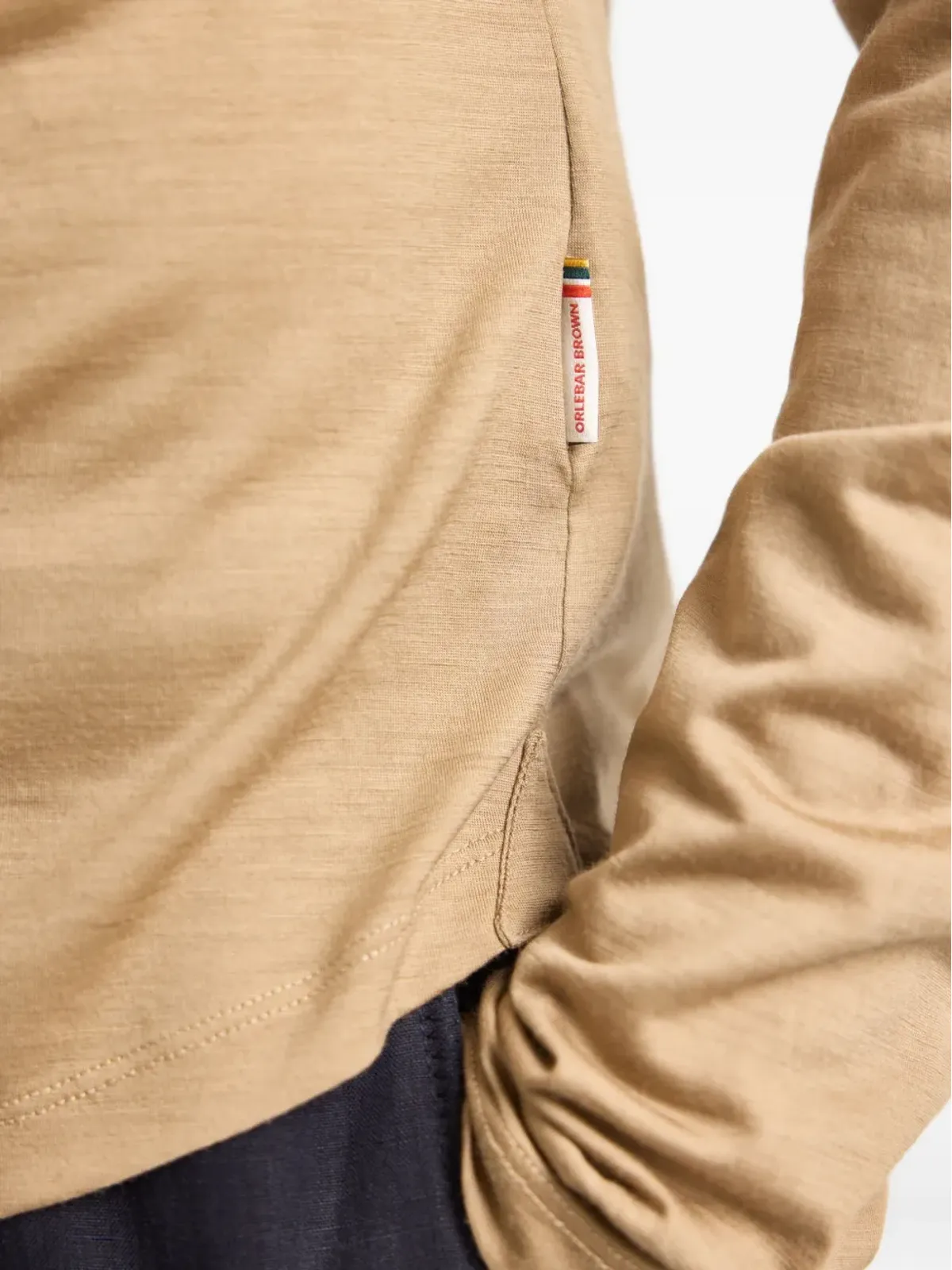 Orlebar Brown OB-T長袖メリノウールTシャツ - 画像4