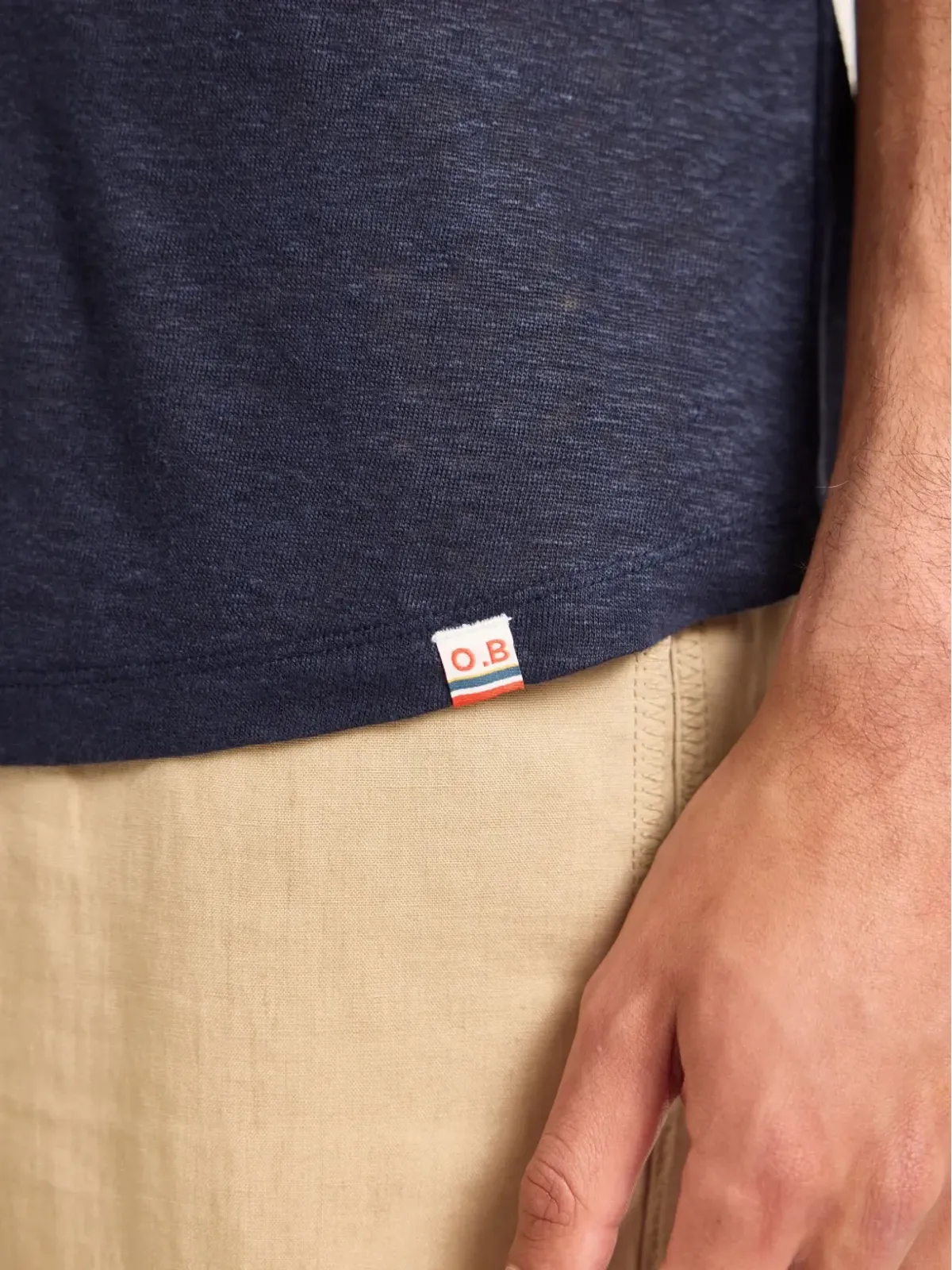 Orlebar Brown OB Standard T クルーネックTシャツ - Blue - 画像4
